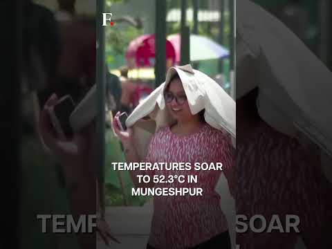 Delhi Temperature Hits Record-High of 52.3 Degrees Celsius | Subscribe to Firstpost