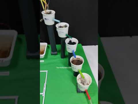 waste water treatment working model science project (5 stage) - howtofunda - science exhibition