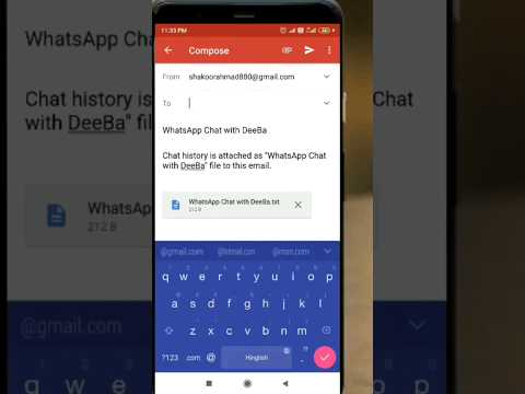 how to export whatsapp chat to pdf/how to export all chats on whatsapp
