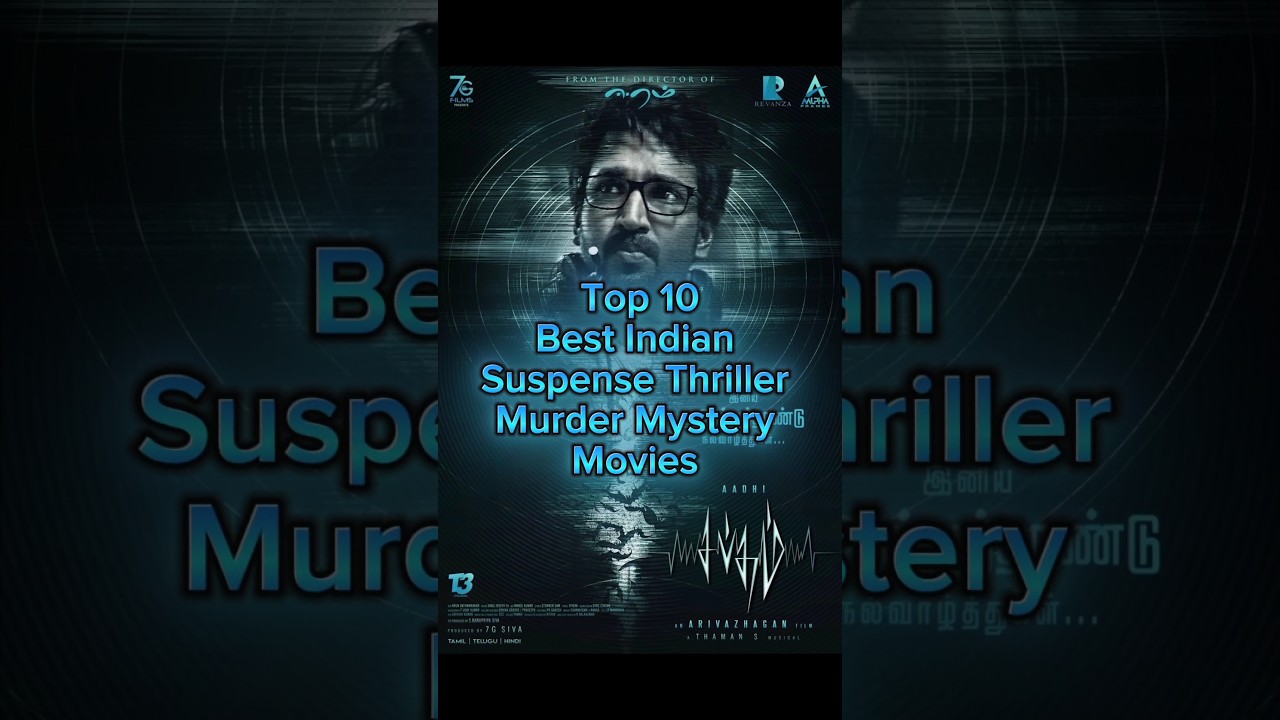 Top 10 Must-Watch Suspense Thriller & Murder Mystery Movies 🔪