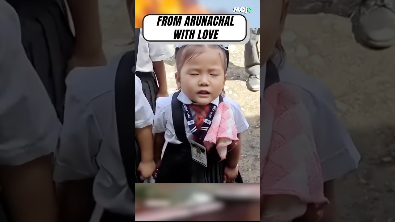 Arunachal Girl's Heartwarming Moment ❤️