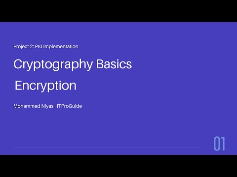 Learn IAM in Azure | Project 2 | Basics of Cryptography - Encryption