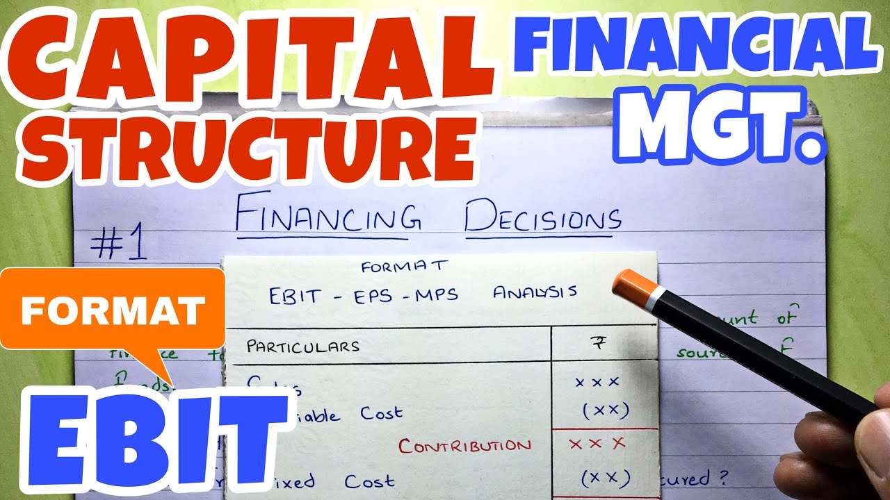 Master Capital Structure & EBIT-EPS Analysis for Financial Success 📈
