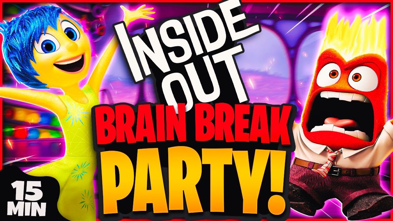 Inside Out Brain Break Party | Fun Kids Dance 🎉