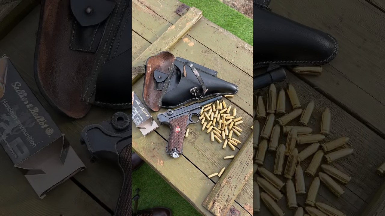 1937 Luger P08 Review 🔫