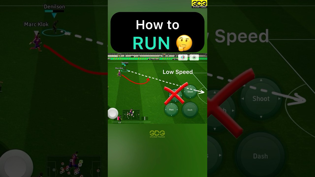 Fast Running Tips for eFootball 2025 ⚡️