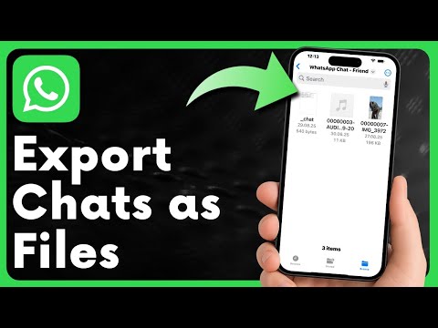 How to Export WhatsApp Chats as Files Easily