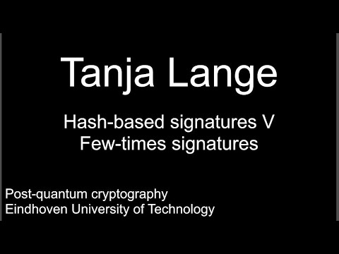 Hash-based signatures V - Few-times signatures