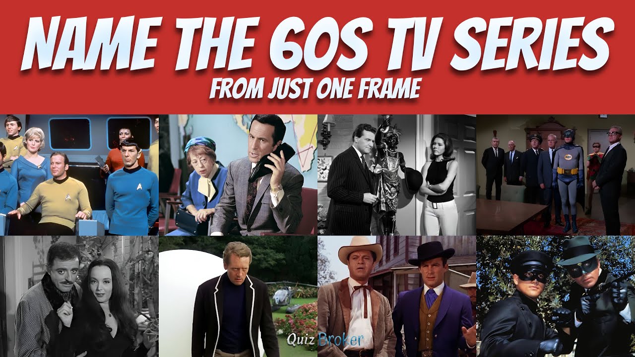 60s TV Series Trivia Challenge: Can You Name These Classic Shows? 🎬