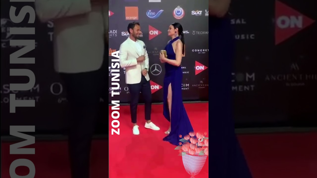 أروى وزوجها في مهرجان الجونة 🎉