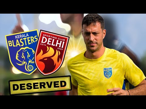 Kerala Blasters vs Sporting club Delhi| Goal Analysis | AIFF SUPER CUP 2025