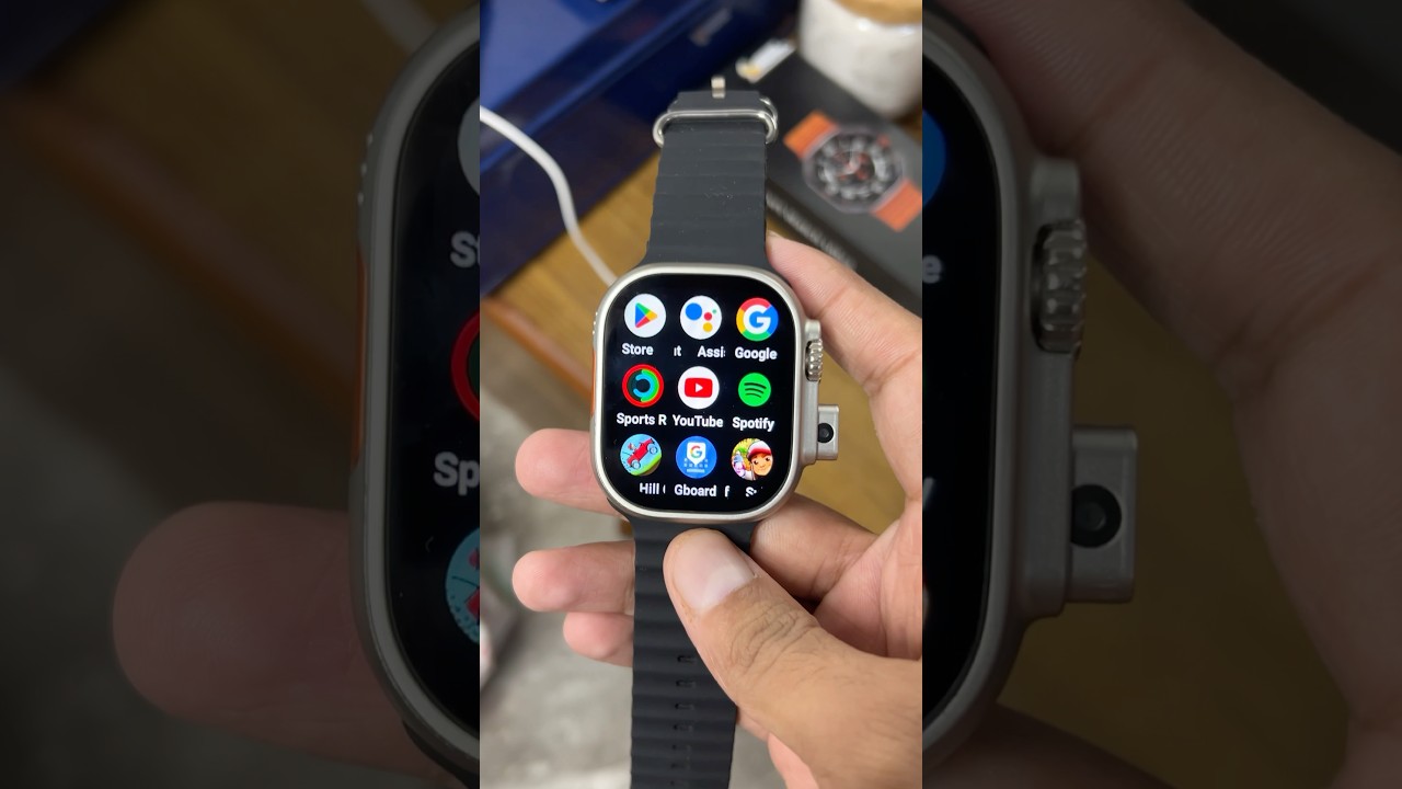 🔥 Best 5G Android Smartwatch Under 4000 with Dual HD Cameras & Gaming | HW Ultra Call 2