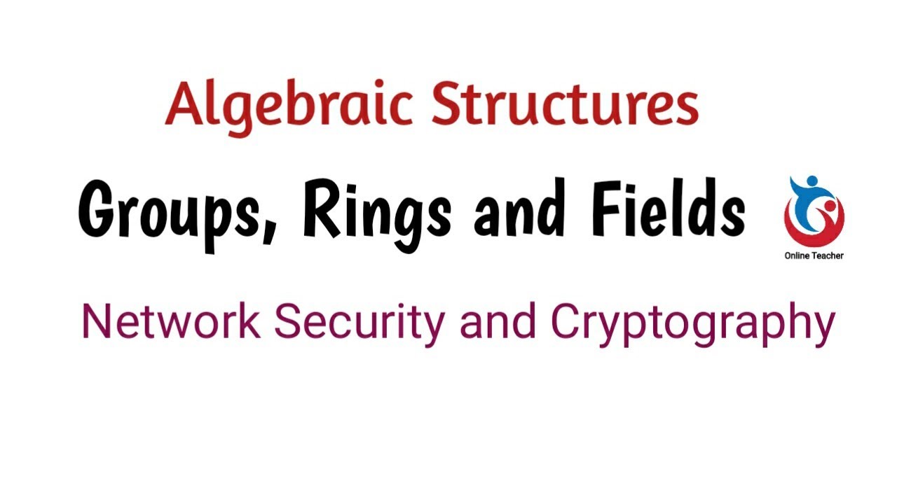 Master Network Security & Cryptography: Algebraic Structures Explained 🔐