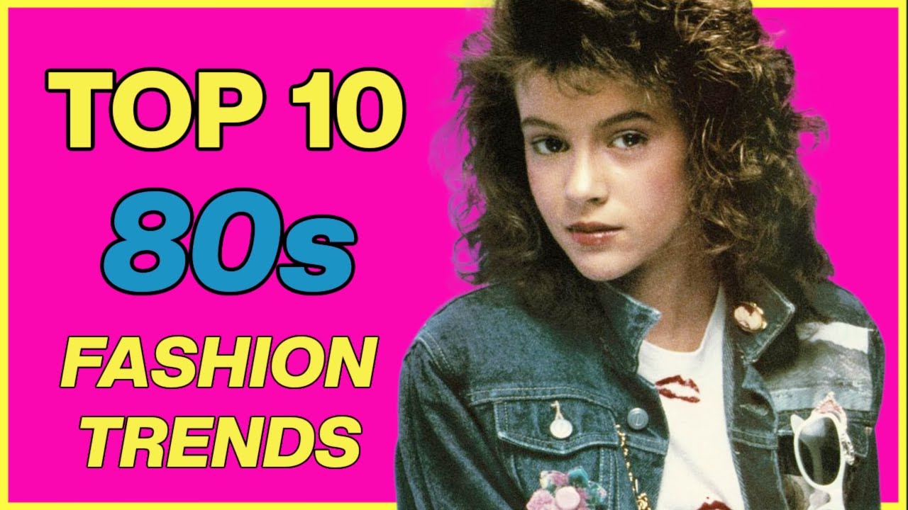 TOP 10 Top 10 Iconic 80s Fashion Trends 🎉