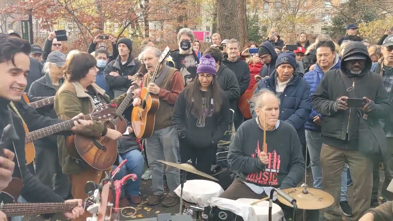 (Just Like) Starting Over - Lennon's Memorial at Strawberry Fields, NYC