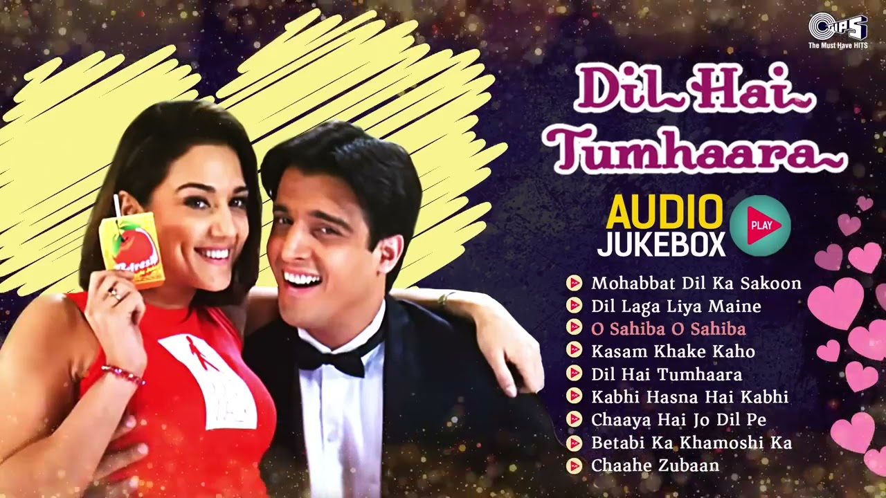 Dil Hai Tumhara Movie Songs | Audio Jukebox | Udit Narayan, Alka Yagnik, Kumar Sanu | 90' Hits