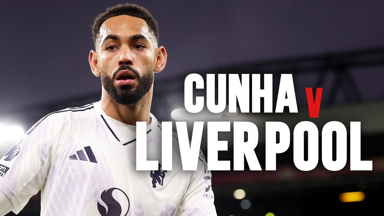 Matheus Cunha's Top Moments in Liverpool's 2-1 Win at Anfield ⚽