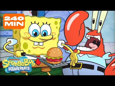 4 HOURS of SpongeBob 🧽 | @SpongeBobOfficial