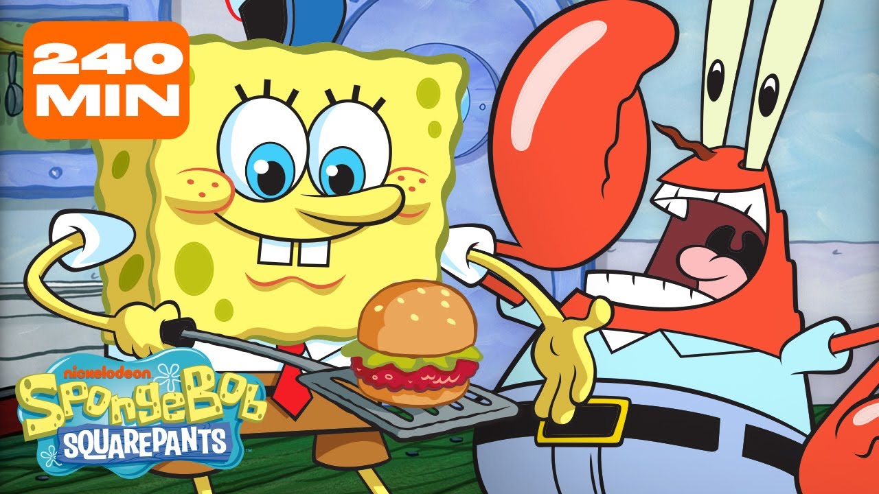 4 Hours of SpongeBob Fun š§½ | Ultimate Bikini Bottom Marathon