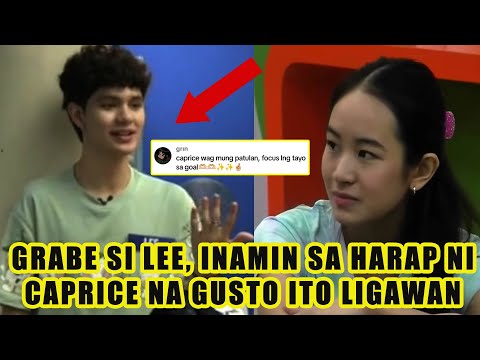 PBB COLLAB UPDATE: DAY 6 LEE MATAPANG NA INAMIN SA LAHAT NG BOYS HOUSEMATE MAY CRUSH KAY CAPRICE