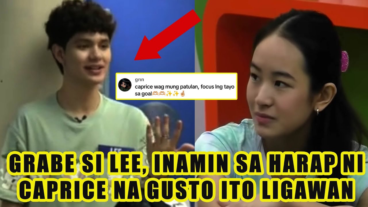 Day 6 PBB Collab: Lee Matapang Na Inamin May Crush Kay Caprice 😍