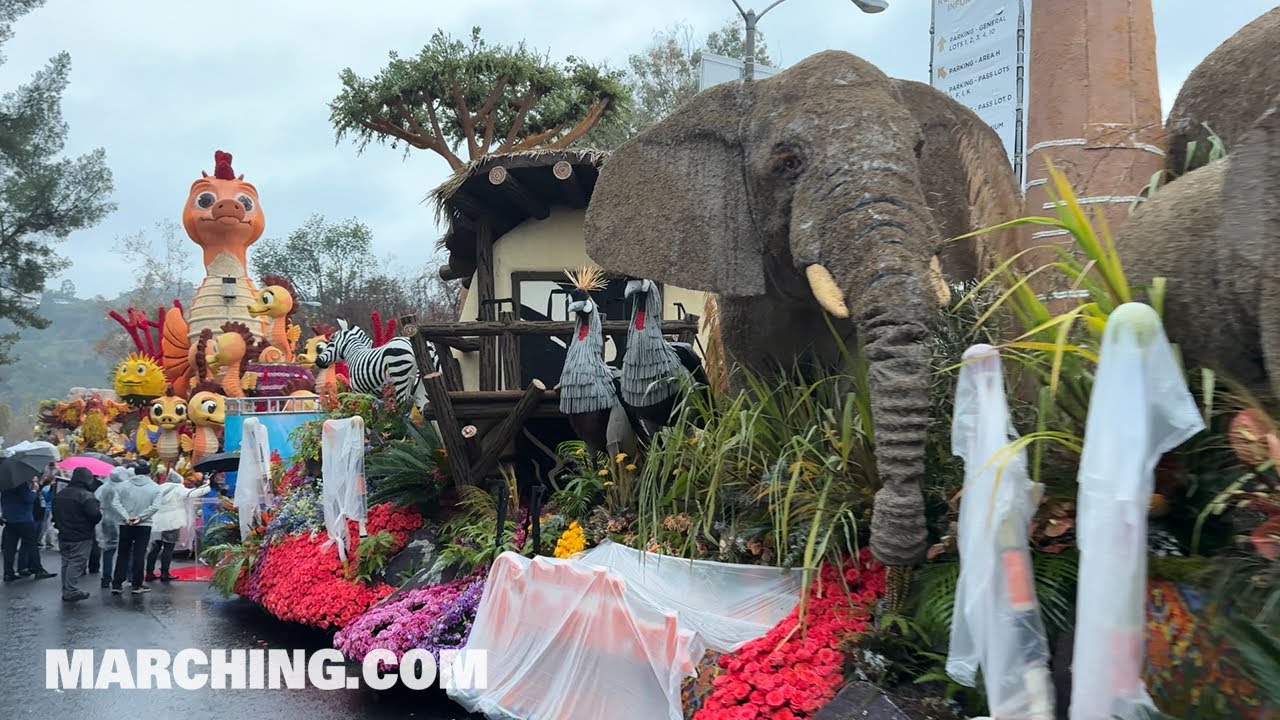 2026 Rose Parade Float Preview & New Year’s Eve Tour 🌧️