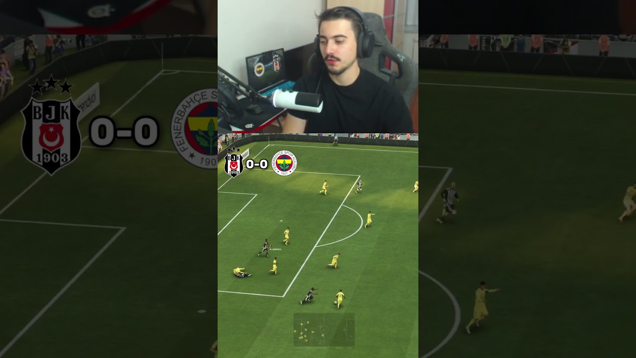 EA FC 26 Beşiktaş vs Fenerbahçe Derbi Maçı Simülasyonu ⚽