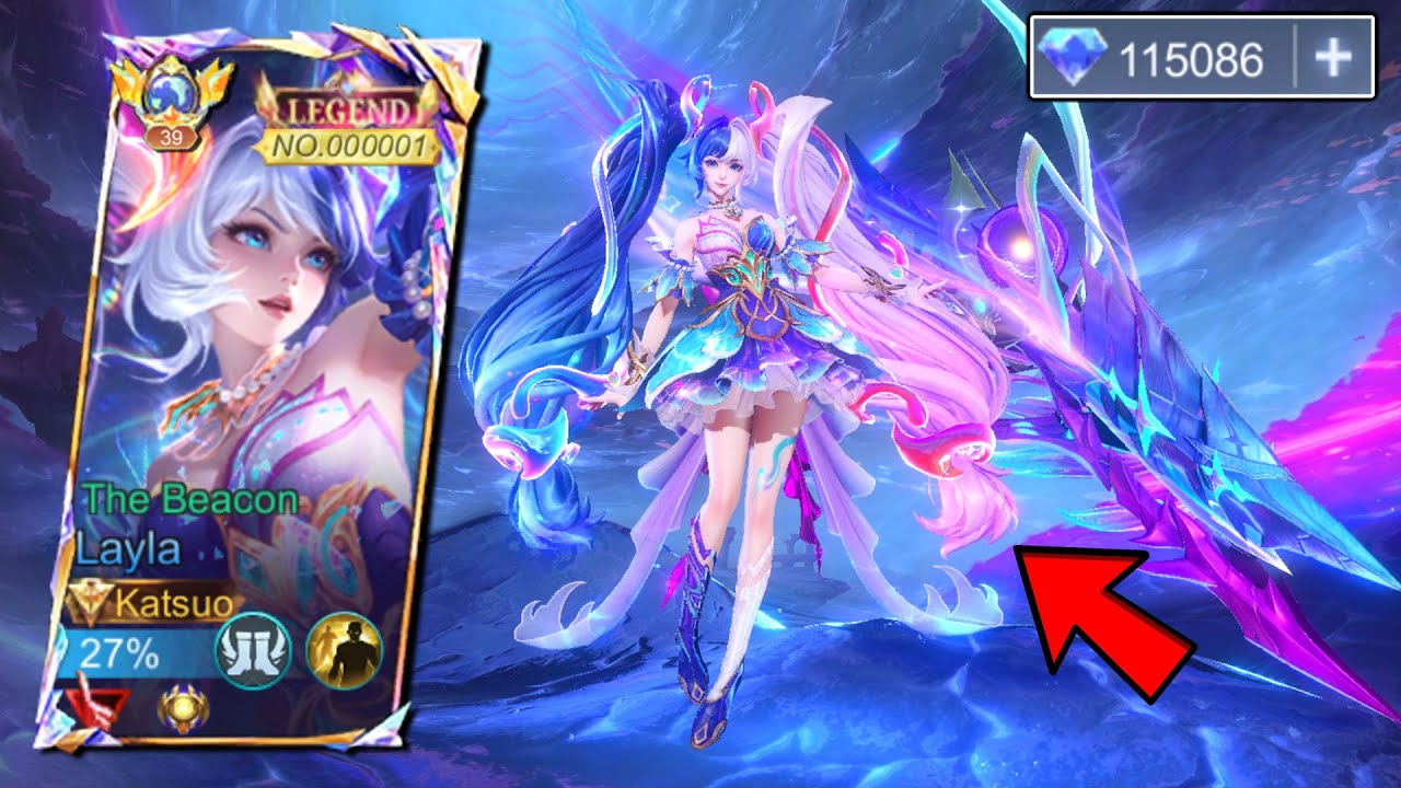 Layla The Beacon Legend Skin Arrives! Diamond Spent Reveal – Is It the Best Legend Skin Ever? - MLBB