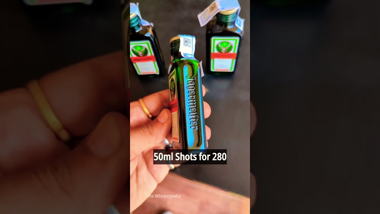 Jägermeister 50ml Shots – Perfect for Your Next Party! 🍹