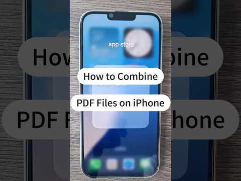 How to Merge PDFs on iPhone for Free