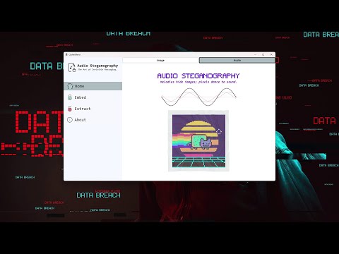 Image and Audio Steganography using AES Encryption