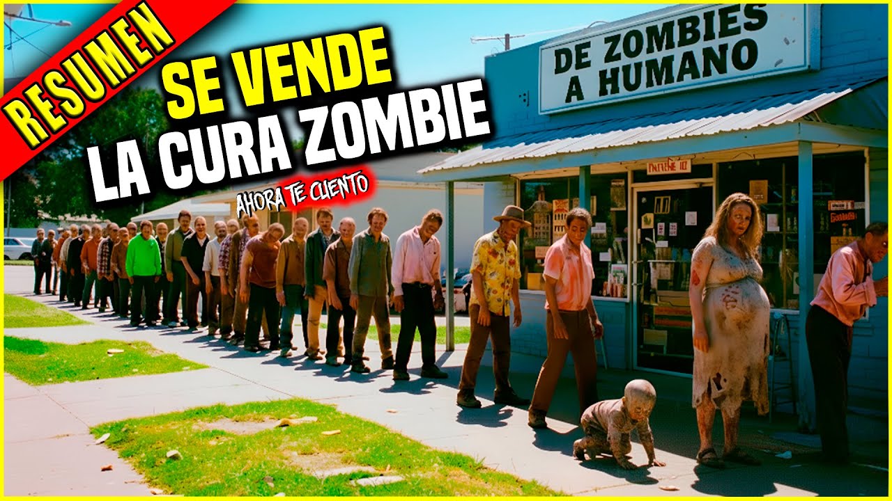 👉 resumen: LOS ZOMBIES PAGAN $1 MILLÓN, PARA CONVERTIRSE EN HUMANOS - CURA ZOMBIE || Ahora te cuento