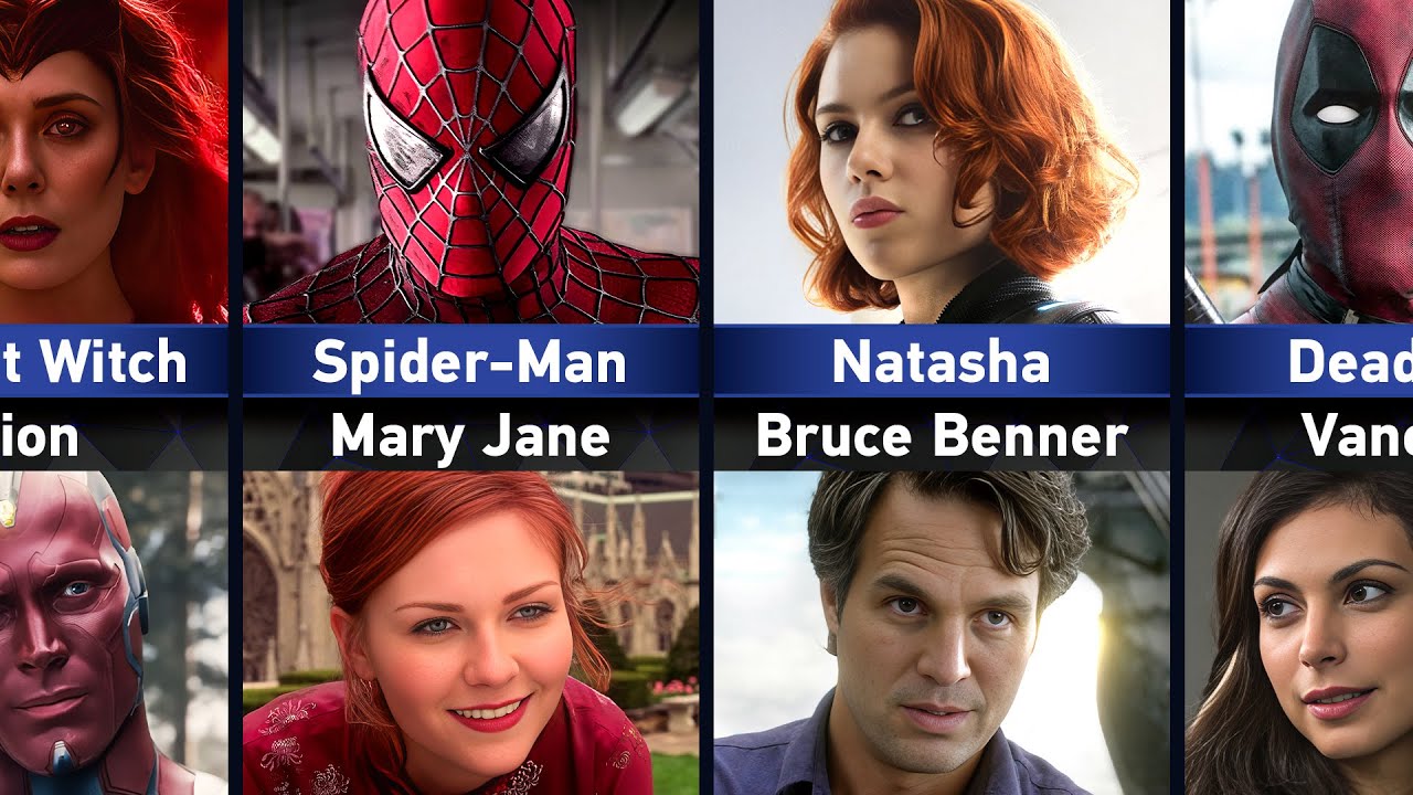 Who Loved Who in MCU | Marvel