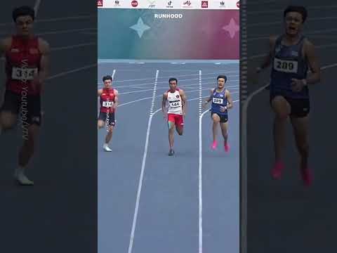 Perunggu 200 M. Tetap Semangat Zohri! #SEAGamesKamboja #SEAGames2023 #Runhood #Running #Lari