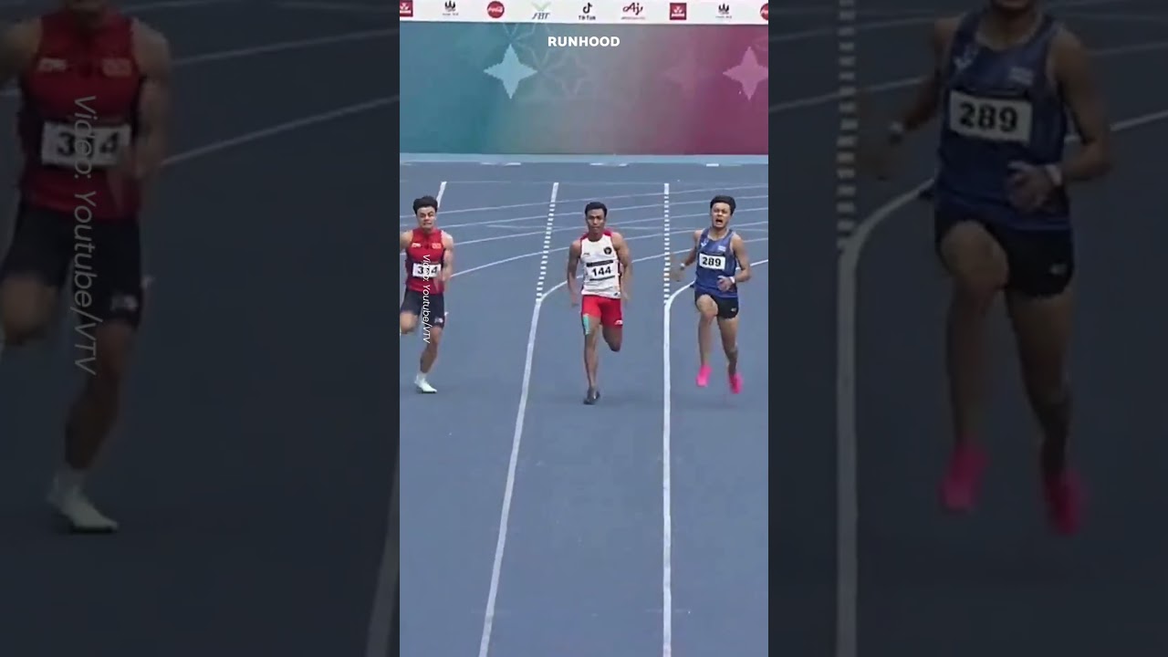 Zohri Raih Perunggu di 200m SEA Games 🥉