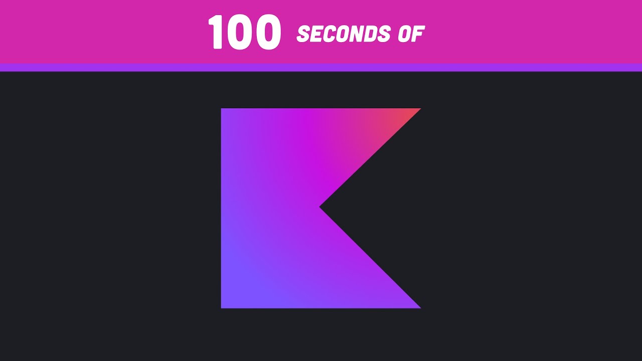 Learn Kotlin in Just 100 Seconds 🚀