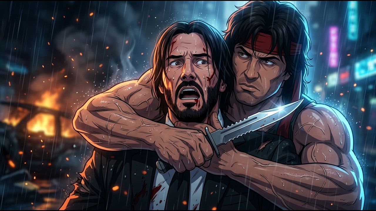 John Wick vs. Rambo: Who Wins? 🔫