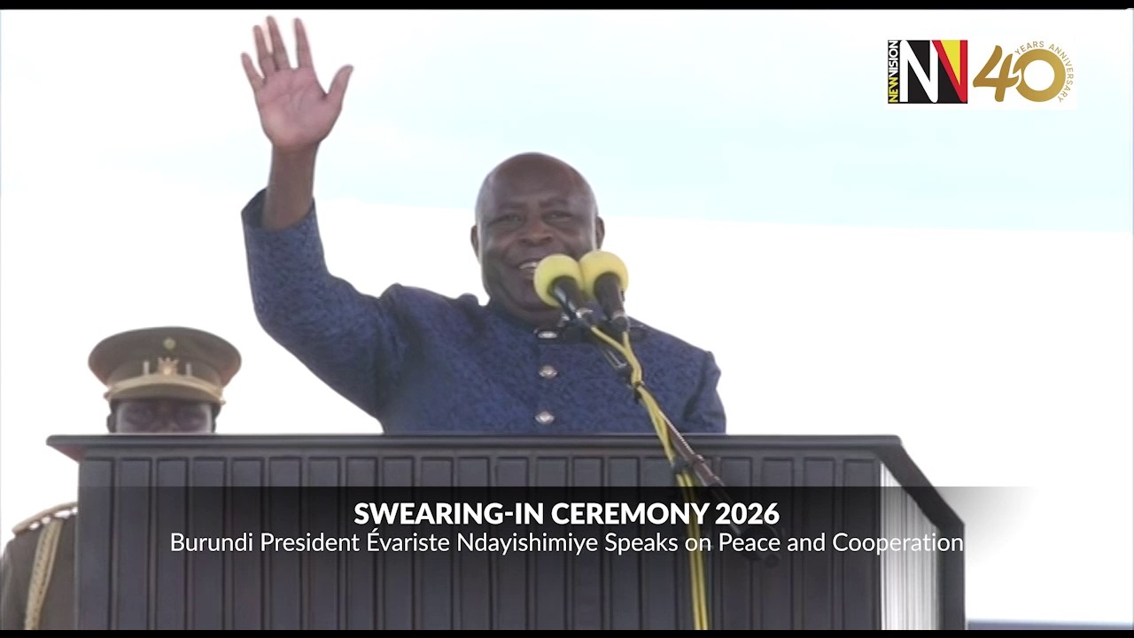 Swearing-in ceremony 2026: Burundi President Évariste Ndayishimiye Speaks on Peace and Cooperation