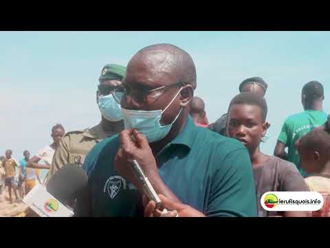 Rufisque-Est : Une baleine s'est échouée à Keury Kao - Regardez