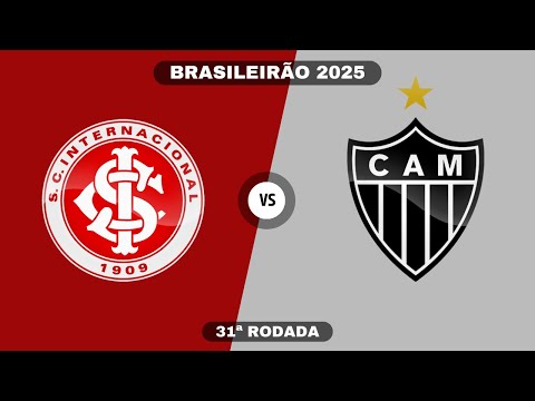 INTERNACIONAL x ATLÉTICO-MG 🔥 Duelo Pesado no Beira-Rio! | 31ª Rodada Brasileirão 2025 | PES 21