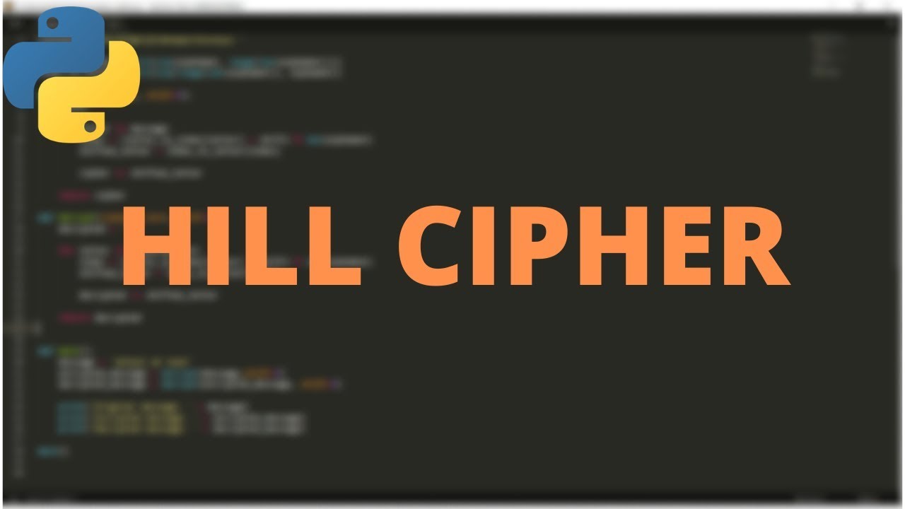 Learn How to Implement the Hill Cipher in Python 🔐