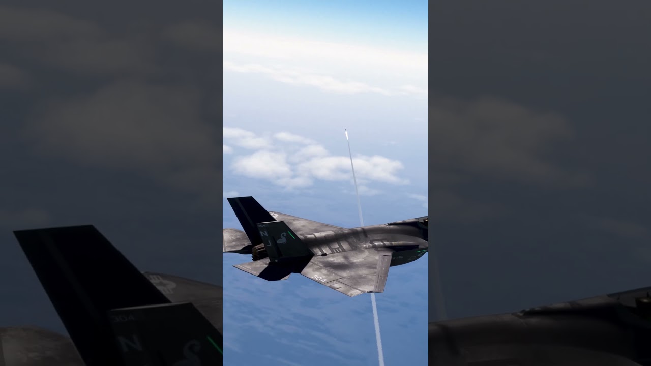 Sky Guardian: F-35 Overwatch at SpaceX Launch 🚀