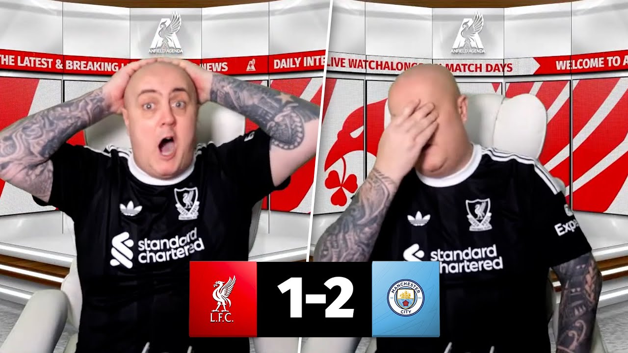 Craig Reacts to Liverpool 1-2 Man City Highlights ⚽