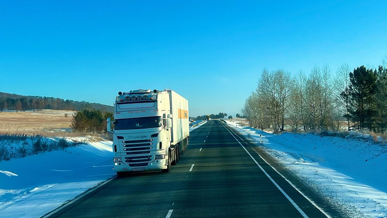 Проехал морозную Читу и Забайкалье ❄️