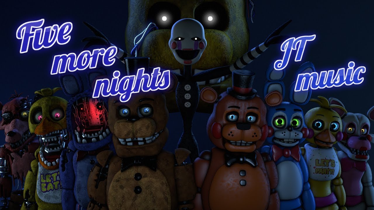 SFM FNAF: Five More Nights by JT Music 🎶