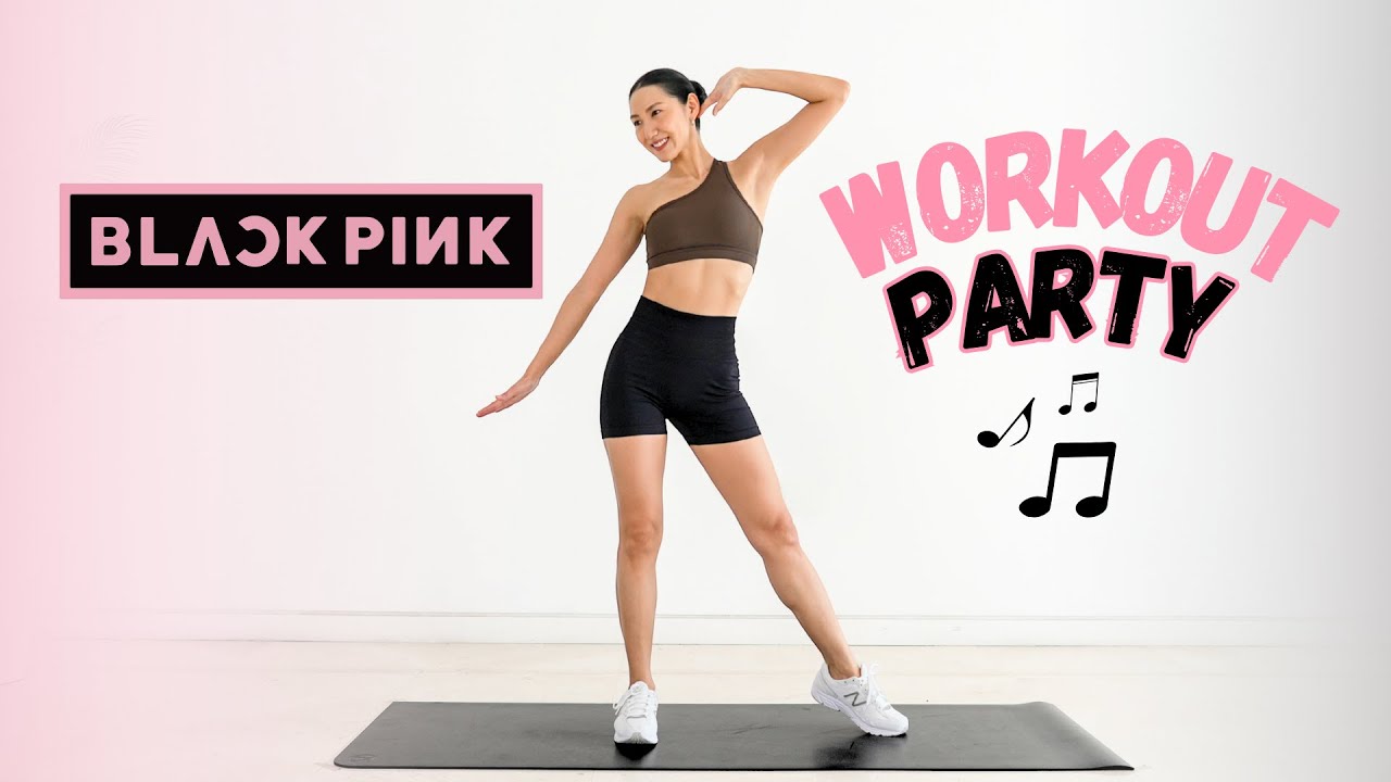 12 MIN BLACKPINK DANCE PARTY WORKOUT - Full body Fat Loss, No Equipment