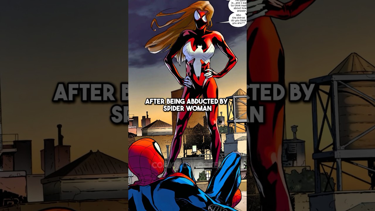 Spider-Woman Captures Miles Morales