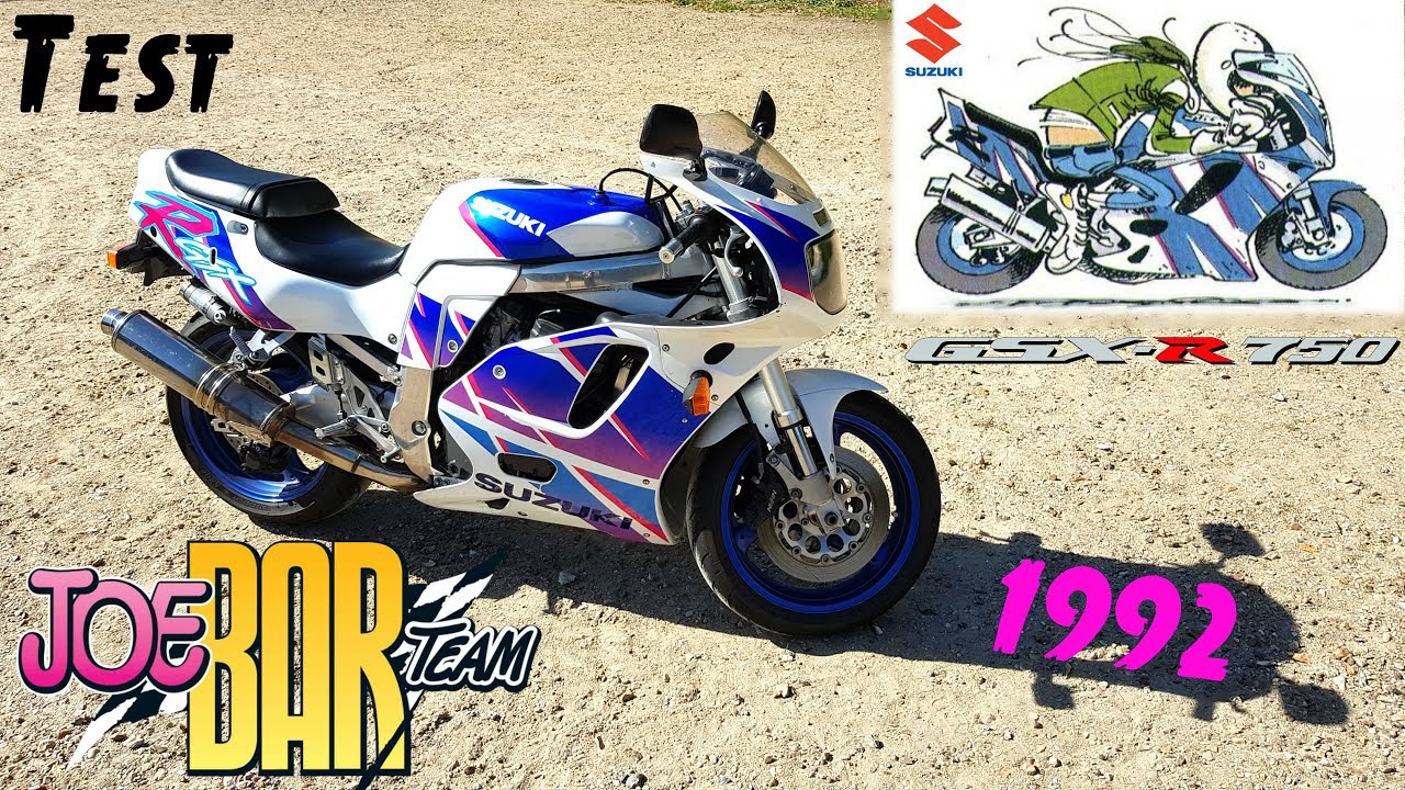 "Test" La moto de Jean Raoul DUCABLE 🏍 "Suzuki GSXR 750 de 1992"