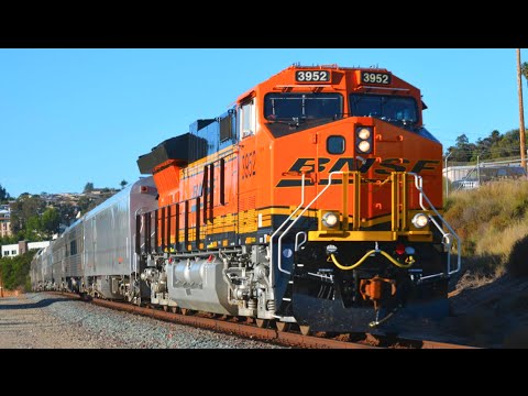 California Trains: 150+ Locomotives in 1 Hour 🚆