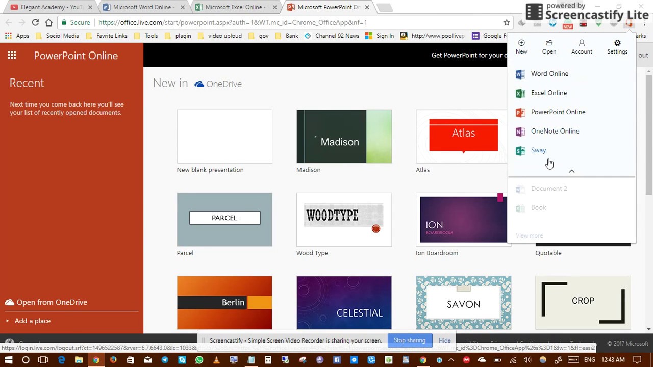 How to Use Online Office With Chrome Extension Install withOut Computer Software